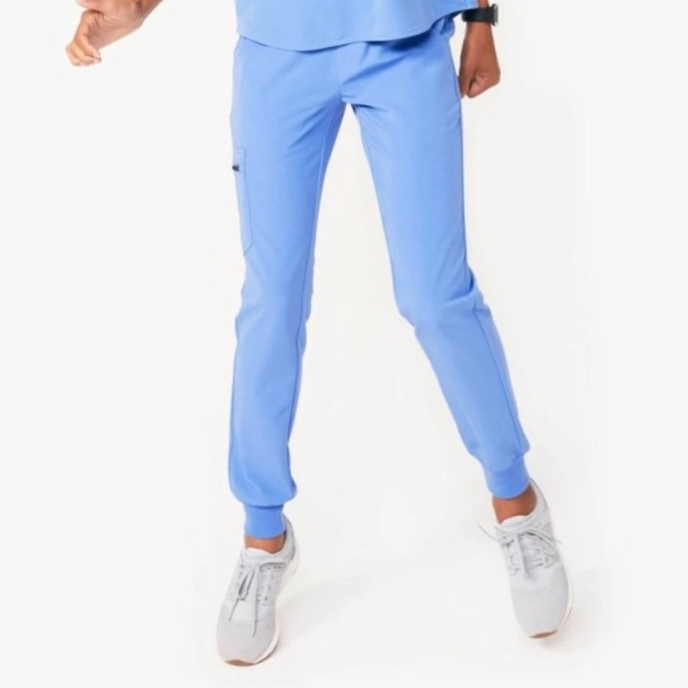 Figs Zamora Jogger - Ceil Blue - Small Tall